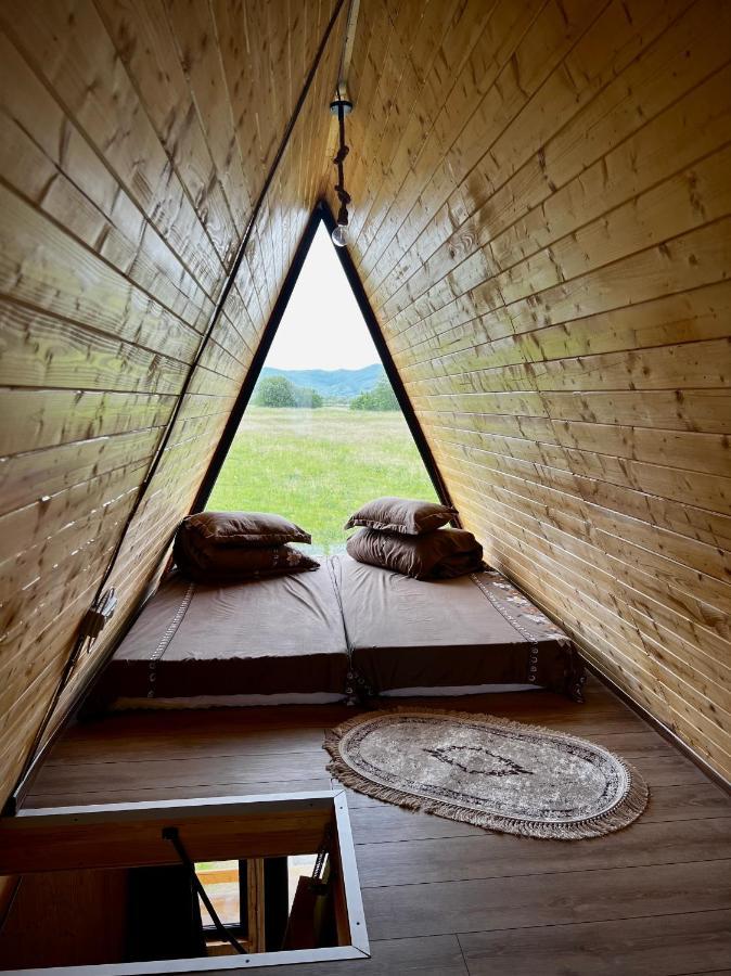 A-Frame Bucovina- Paradis Bucovinean Capu Cîmpului Kültér fotó